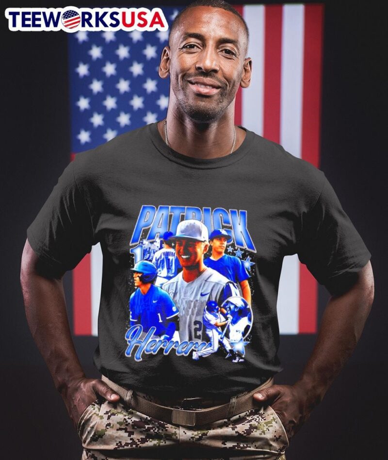 patrick herrera kentucky Wildcats baseball graphic shirt