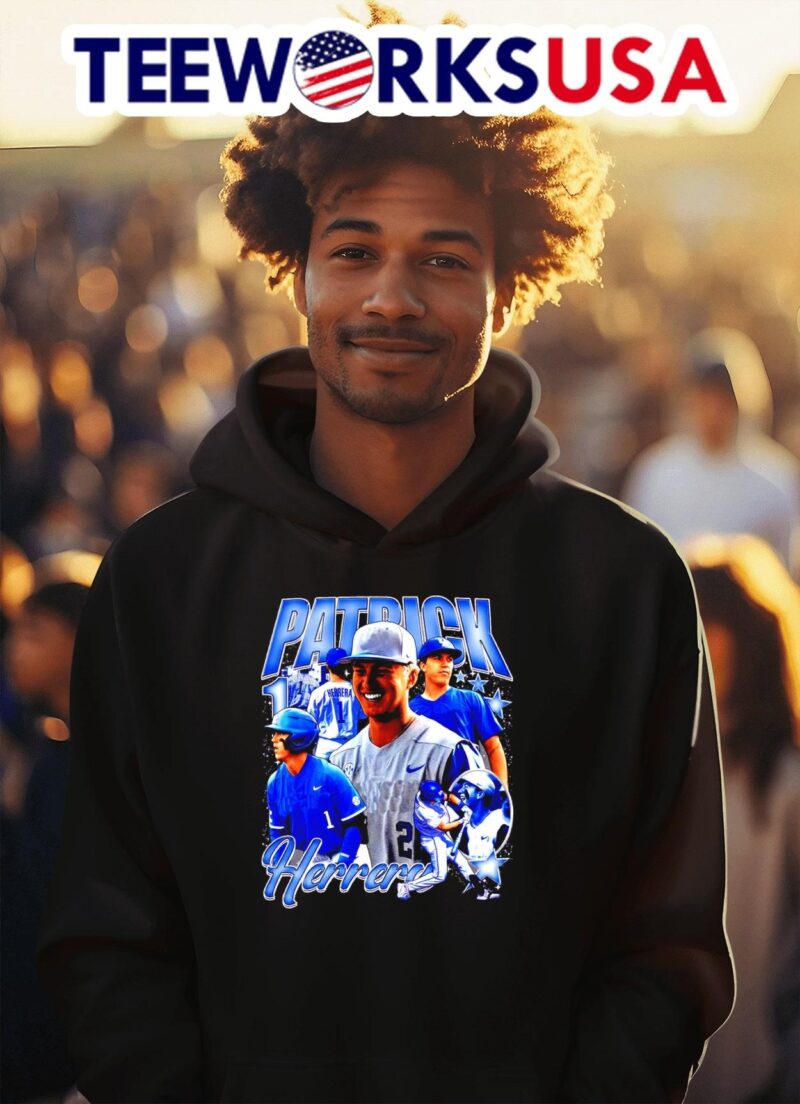 patrick herrera kentucky Wildcats baseball graphic hoodie