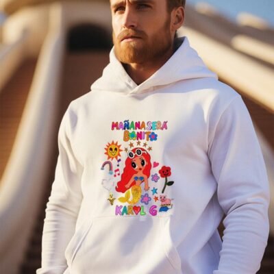 Top Manana Sera Bonito Karol G cartoon hoodie