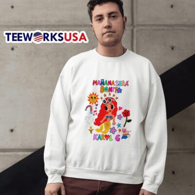 Top Manana Sera Bonito Karol G cartoon sweater