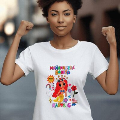 Top Manana Sera Bonito Karol G cartoon women-t-shirt
