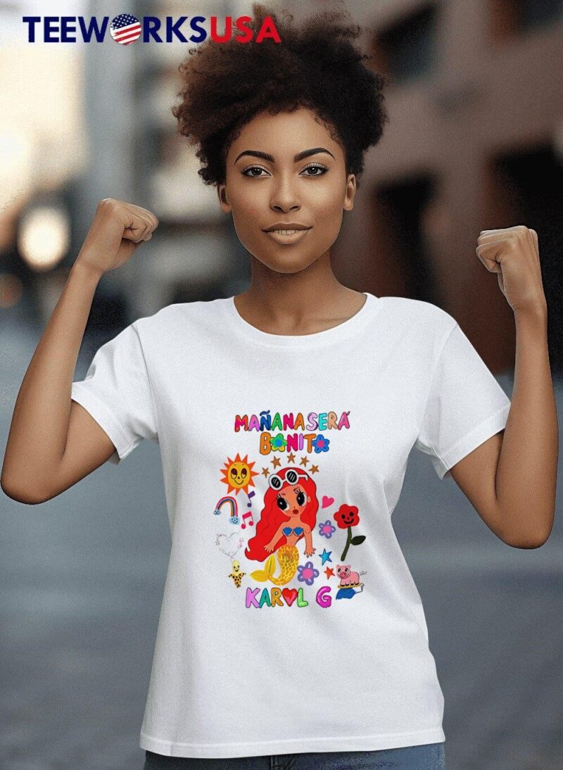 Top Manana Sera Bonito Karol G cartoon women-t-shirt