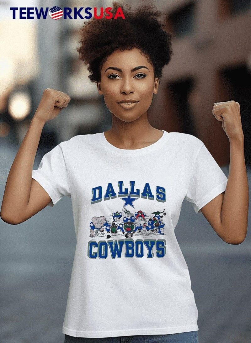 Super Bowl Champions Dallas Cowboys Looney Tunes women-t-shirt