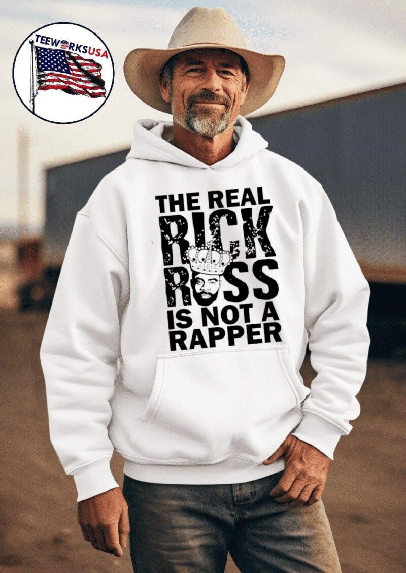 The real Rick Ross is not a rapper hoodie