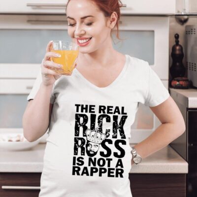 The real Rick Ross is not a rapper women-t-shirt