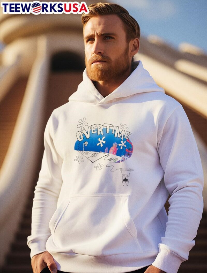Over Time Doodle Bob hoodie