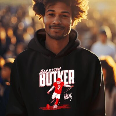 Kansas City Chiefs Harrison Butker 7 signature hoodie