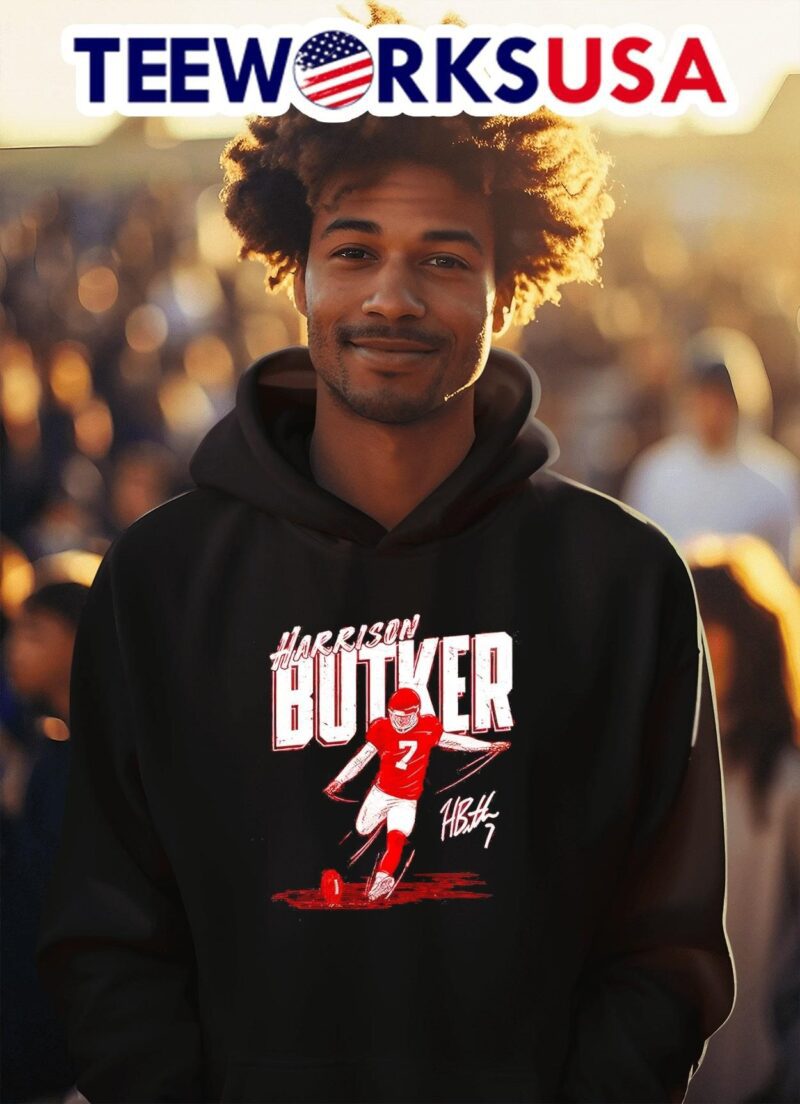 Kansas City Chiefs Harrison Butker 7 signature hoodie