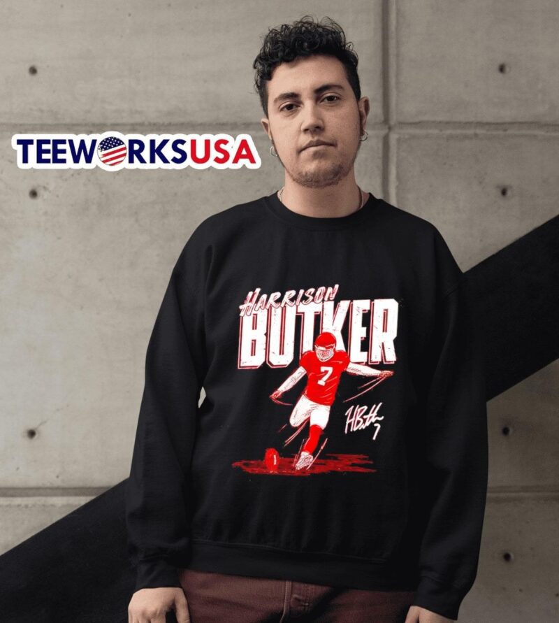 Kansas City Chiefs Harrison Butker 7 signature sweater