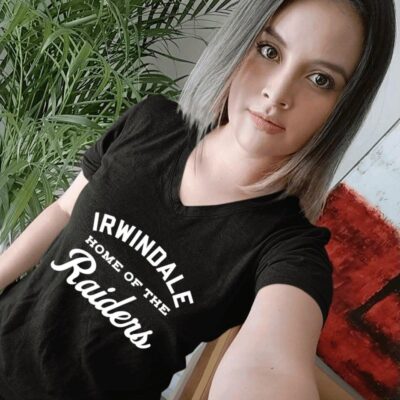 Irwindale home of the Raiders women-t-shirt