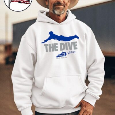 Kentucky Wildcats Nolan McCarthy the dive outfield 19 signature hoodie
