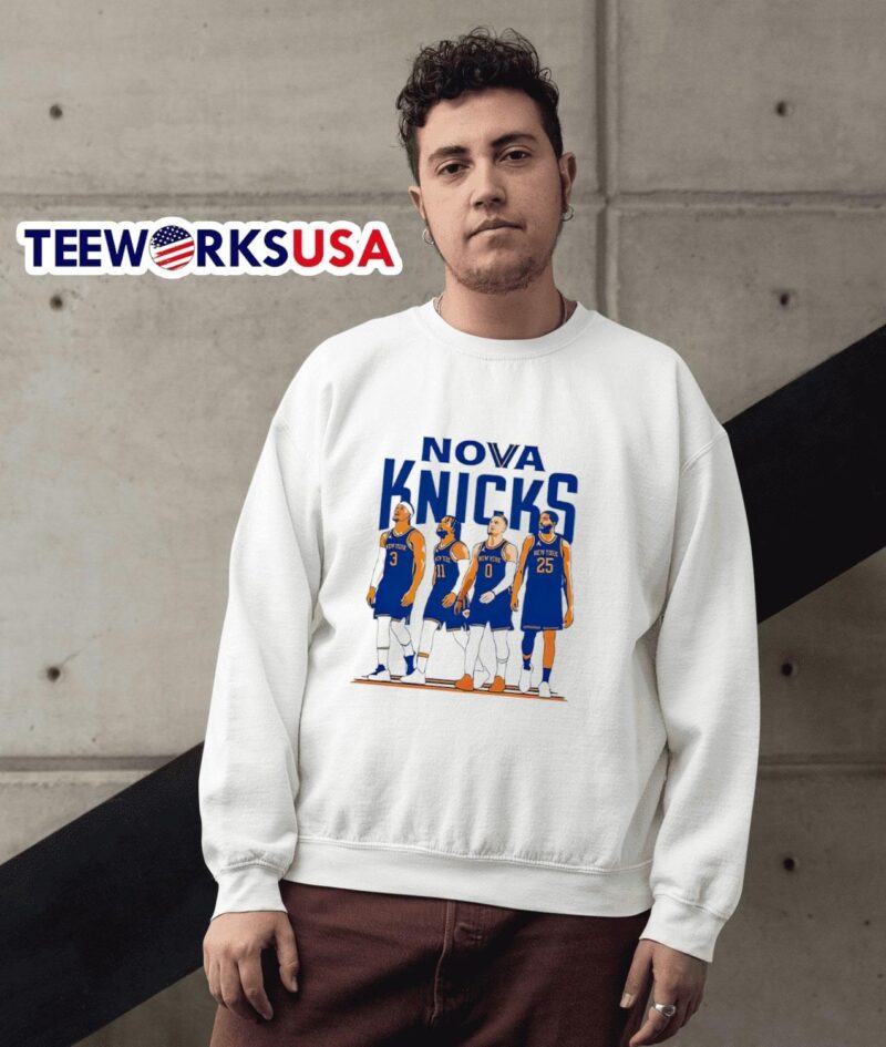 Nova Knicks Villanova And New York Knicks sweater