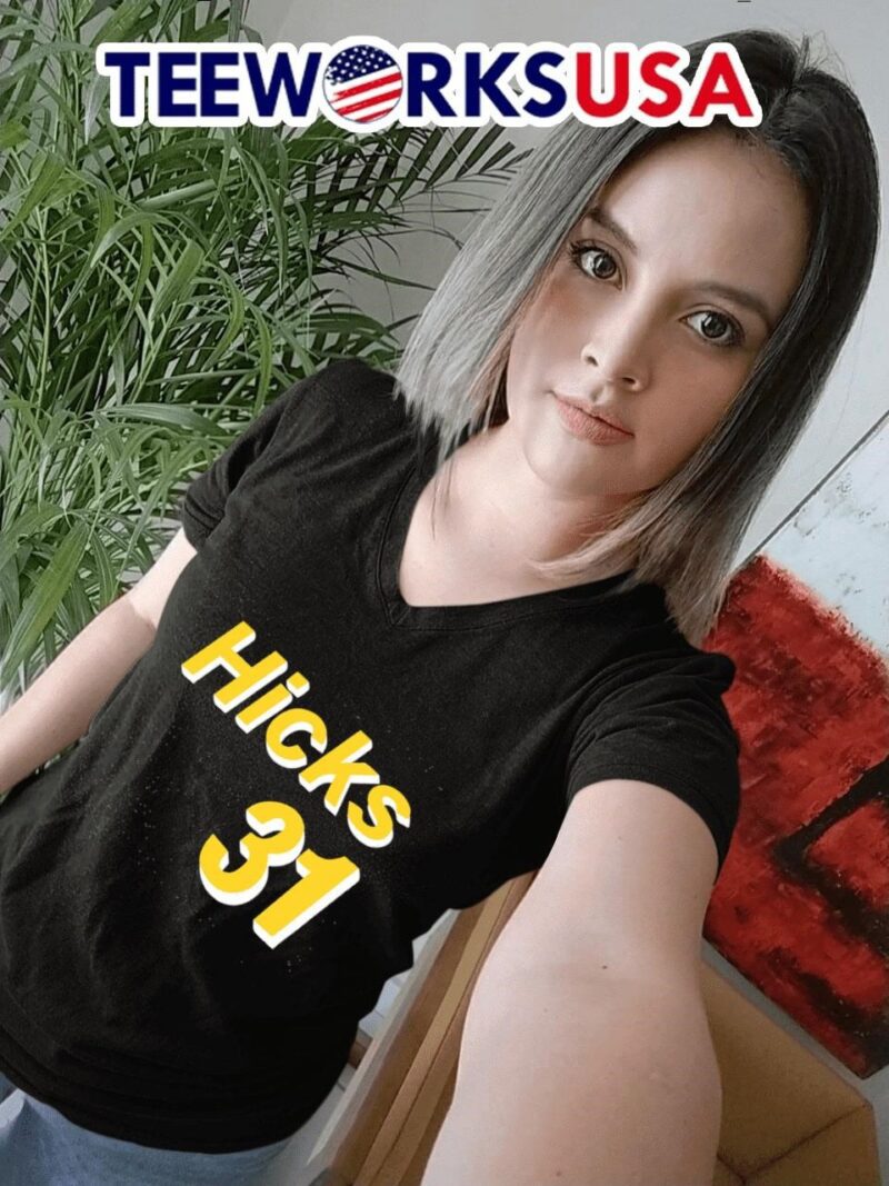 Indiana Pacers Hicks 31 women-t-shirt