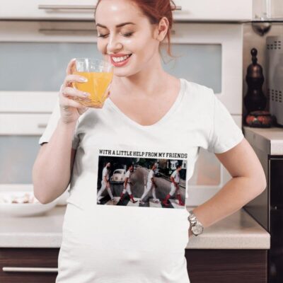 Philadelphia Phillies crossing Abbey road with a little help from my friends women-t-shirt