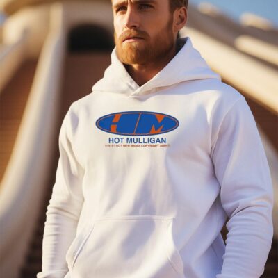 Hot Mulligan Oval Logo 2024 hoodie