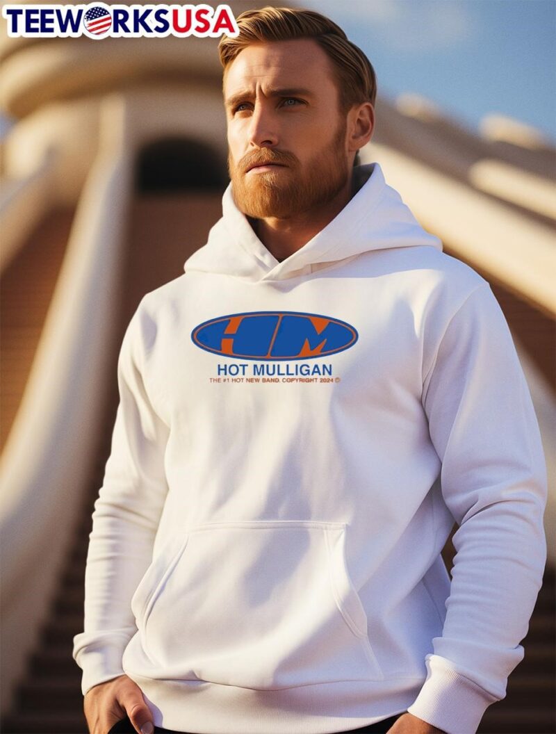Hot Mulligan Oval Logo 2024 hoodie