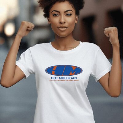 Hot Mulligan Oval Logo 2024 women-t-shirt