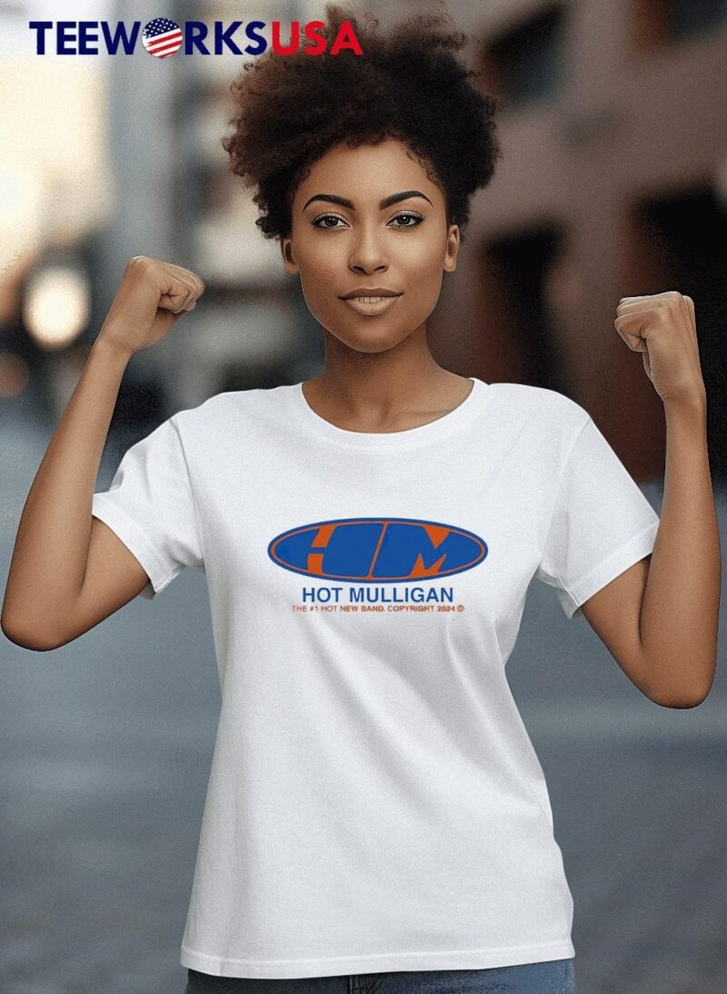 Hot Mulligan Oval Logo 2024 women-t-shirt
