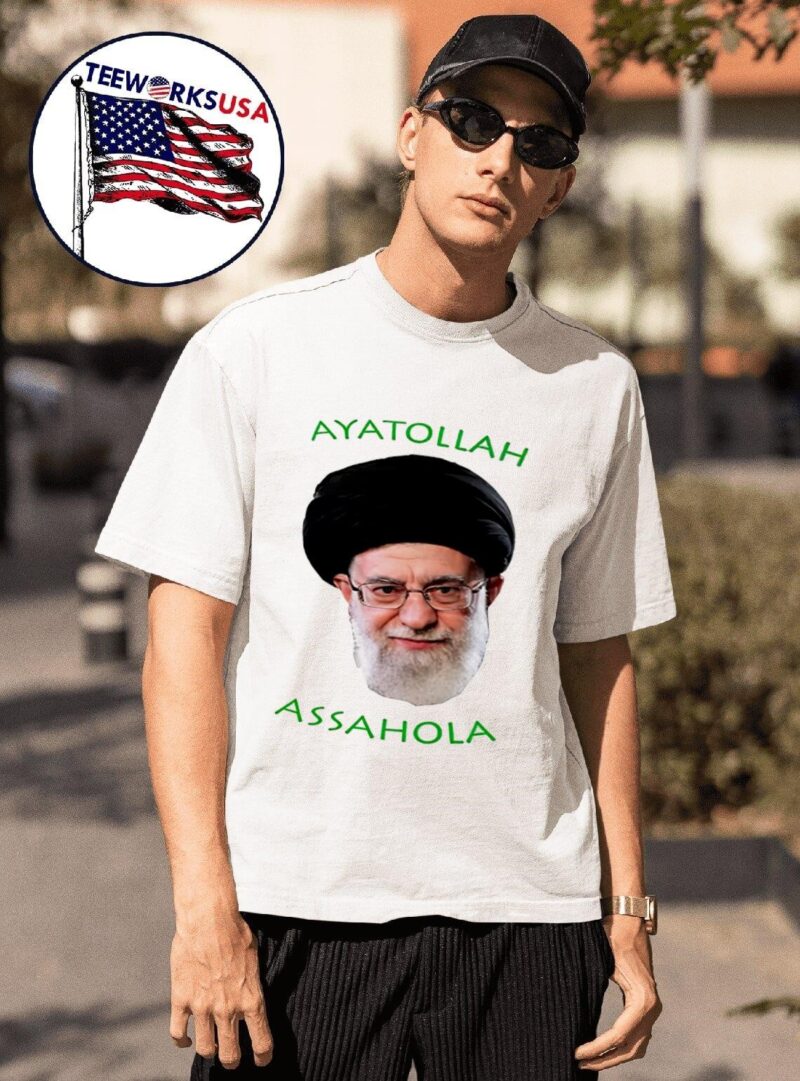 The Mossad Ayatollah Assahola head shirt