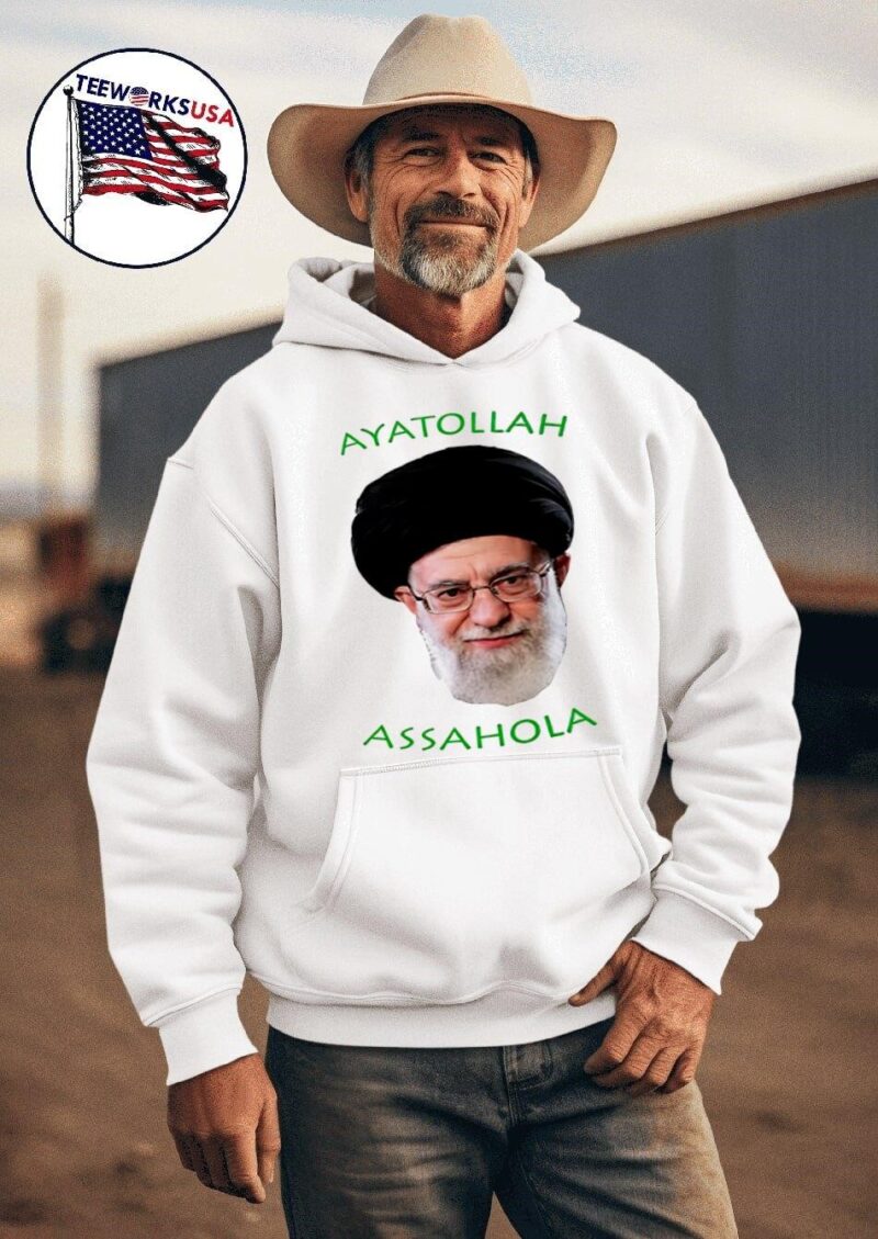 The Mossad Ayatollah Assahola head hoodie