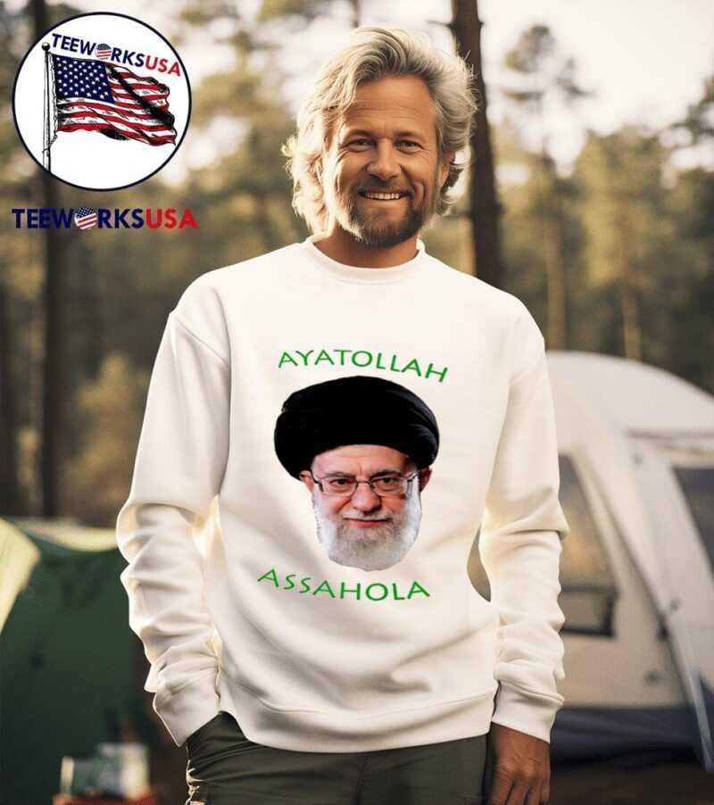 The Mossad Ayatollah Assahola head sweater