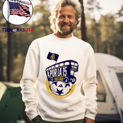 Real Madrid Wembley 2024 A Por La 15 road to London UEFA champions league final sweater