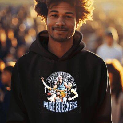 Paige Bueckers UConn Huskies iconic moments graphic hoodie