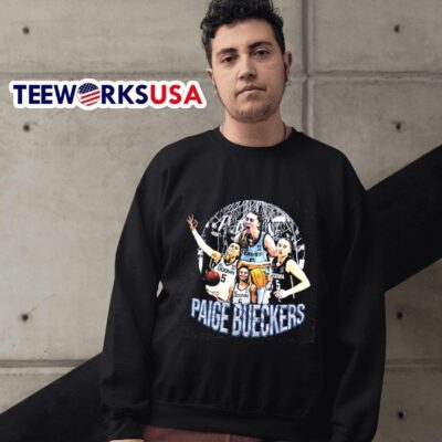 Paige Bueckers UConn Huskies iconic moments graphic sweater