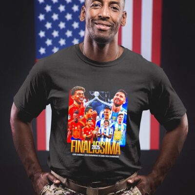 Spain vs Argentina finalissima 2025 Copa America 2024 Champions vs Euro 2024 Champions shirt