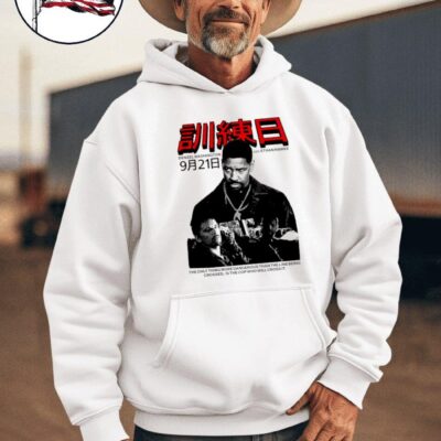 Denzel Washington and Ethan Hawke Training Day police movie hoodie