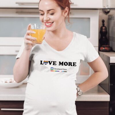 Cleveland Clinic love more pride women-t-shirt
