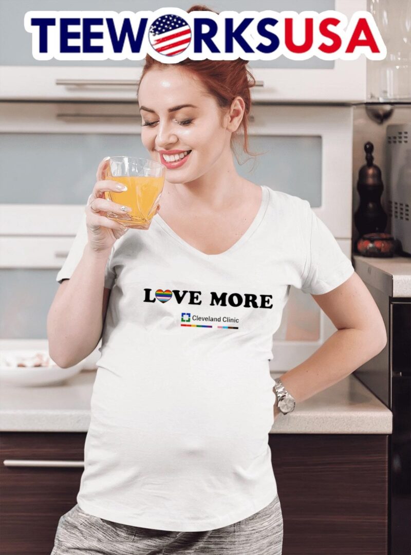 Cleveland Clinic love more pride women-t-shirt