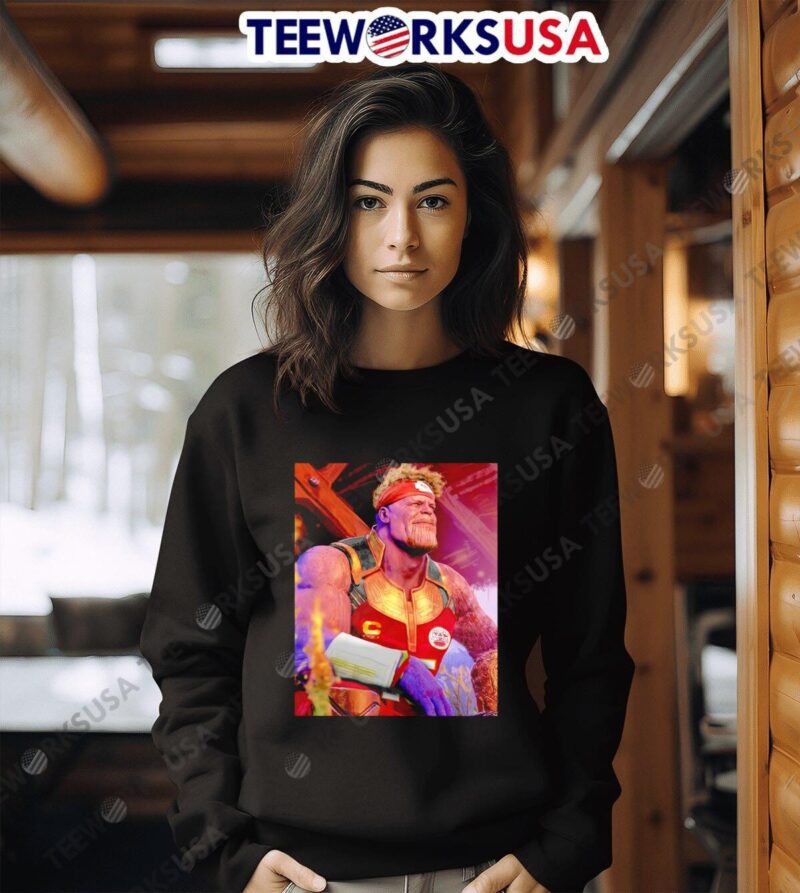 Patrick Mahomes Thanos Kansas City Chiefs sweater