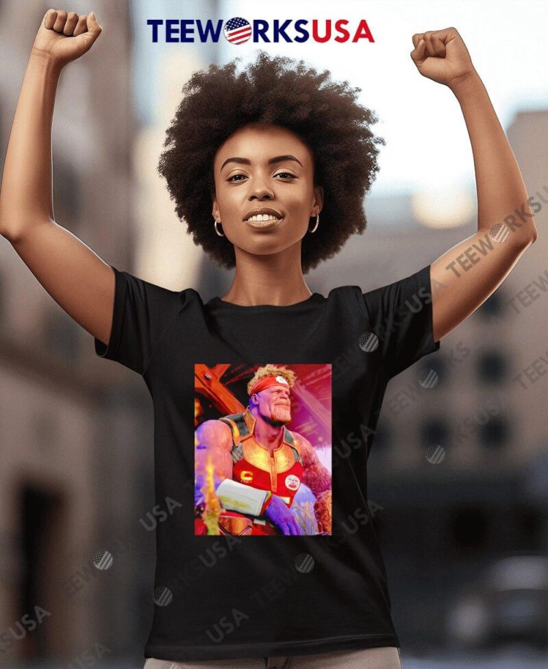 Patrick Mahomes Thanos Kansas City Chiefs women-t-shirt