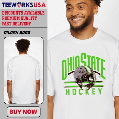 Ohio State Hockey helmet design shirt