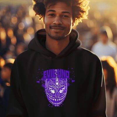 Nicolas Dansereau Evil UNO mask hoodie