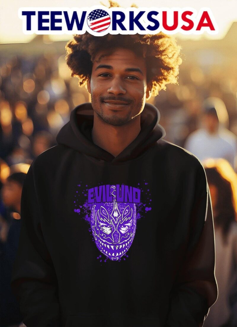 Nicolas Dansereau Evil UNO mask hoodie