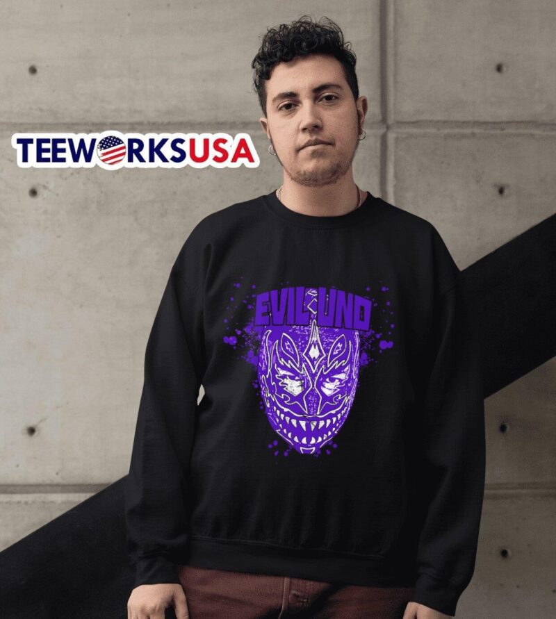 Nicolas Dansereau Evil UNO mask sweater