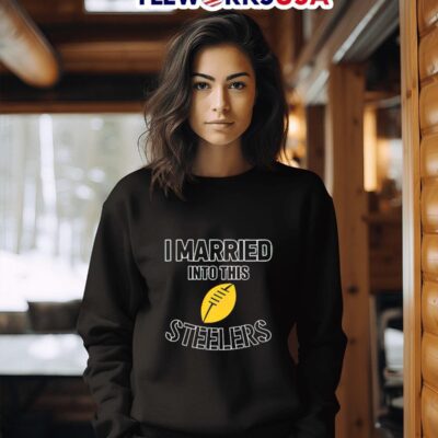 I married into this Pittsburgh Steelers Football NFL sweater