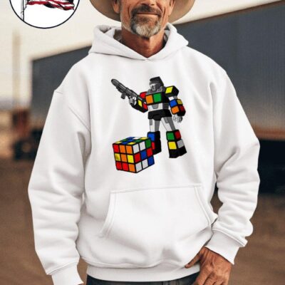 Puzzletron prime Rubik’s cube was a Transformer hoodie