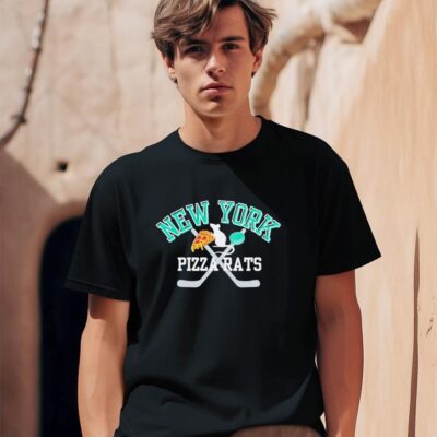 PWHL New York Hockey Pizza Rats Mouse shirt
