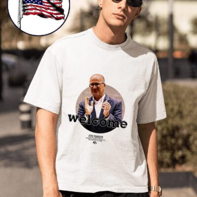 Iowa Hawkeyes welcome Joe Parker deputy director of athletics shirt