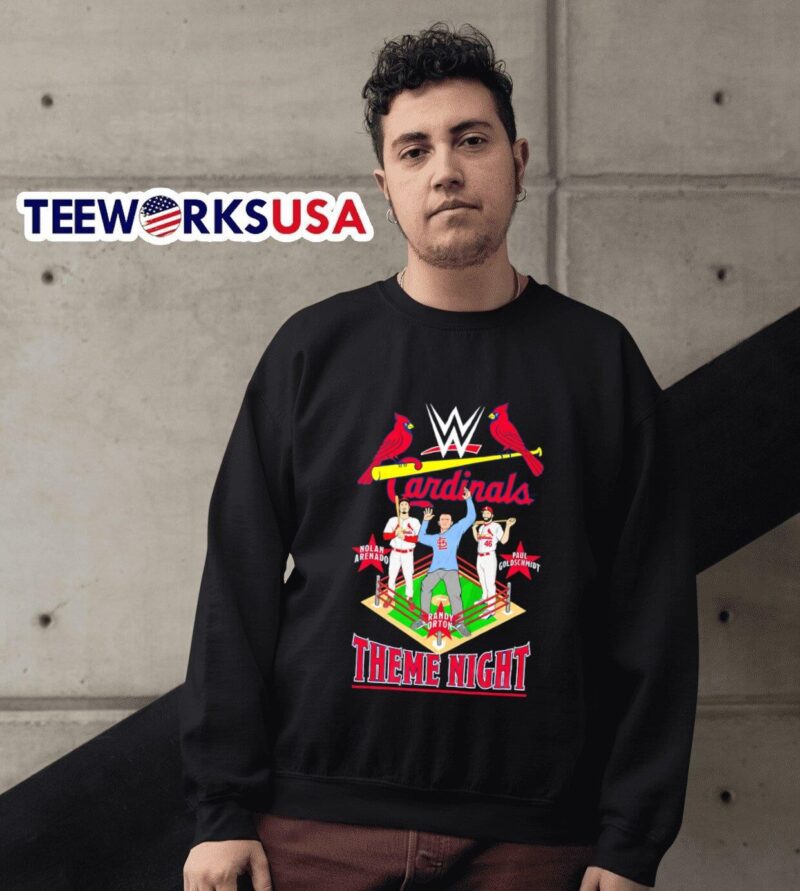 St. Louis Cardinals WWE Nolan Arenado Randy Orton Paul Goldschmidt theme night sweater