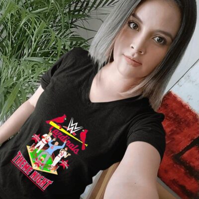 St. Louis Cardinals WWE Nolan Arenado Randy Orton Paul Goldschmidt theme night women-t-shirt