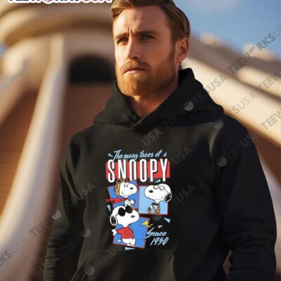 Snoopy Through The Years The Many Faces Of Snoopy Sinve 1950 hoodie
