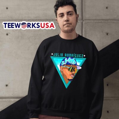 Seattle Mariners Julio Rodriguez triangle sunglasses sweater