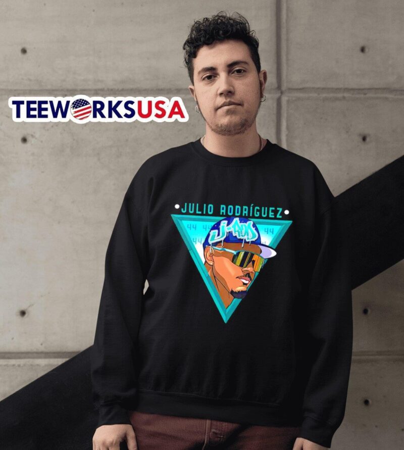 Seattle Mariners Julio Rodriguez triangle sunglasses sweater