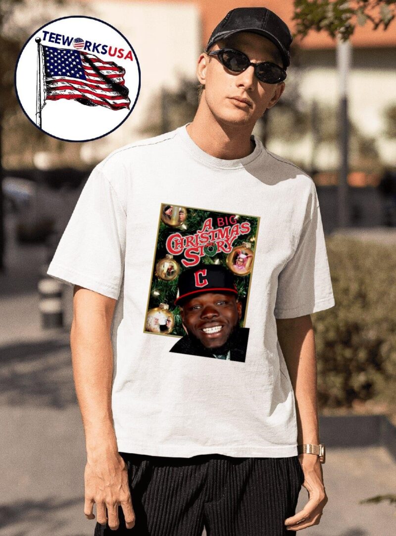 Cleveland Guardians Jhonkensy Noel a big Christmas story shirt
