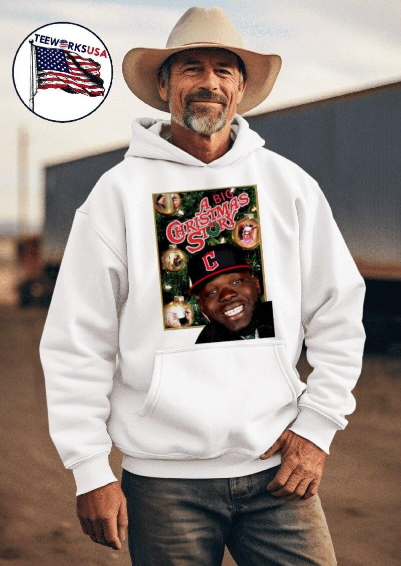 Cleveland Guardians Jhonkensy Noel a big Christmas story hoodie