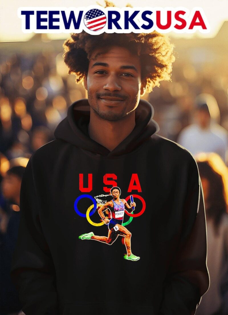 Sha’carri Richardson USA track and field Olympics 2024 hoodie